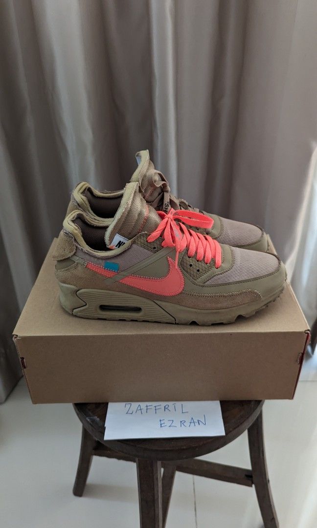 Nike x Off White Air Max 90 Desert Ore Men s Fashion Footwear
