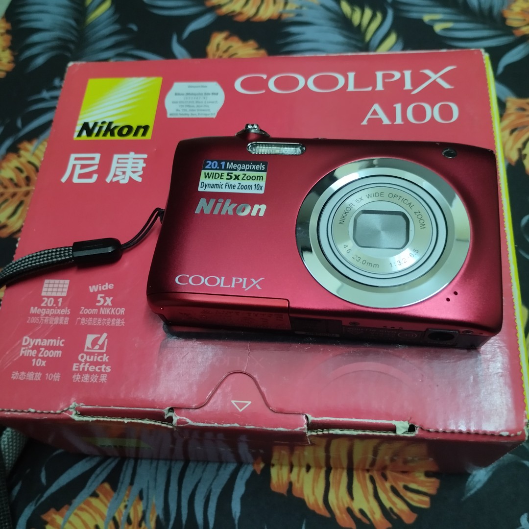 Nikon Coolpix A100, Photography, Cameras on Carousell