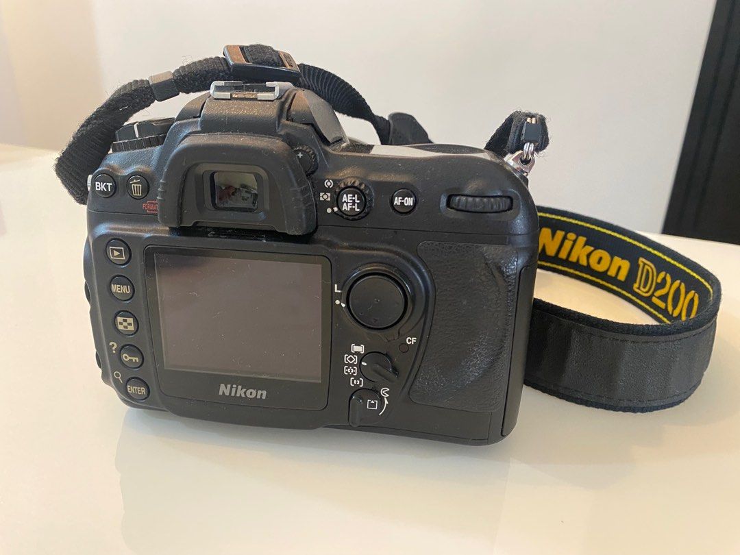 Dslr Cameras Camera Nikon 200d Nikon D200 Digital SLR Camera (Body