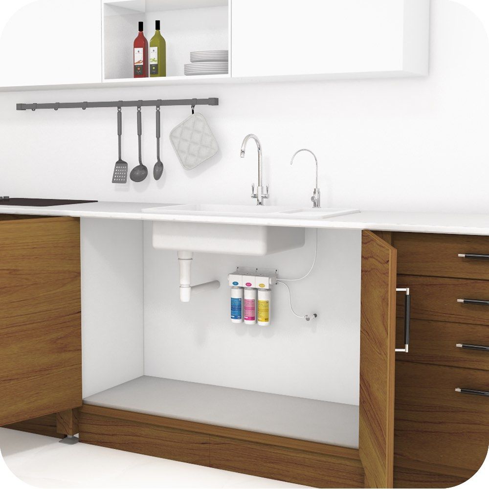 Novita HydroPure Undersink Drinking Water Filtration System NP388US, TV & Home Appliances