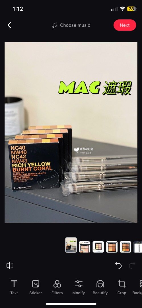 OFFER MAC STUDIO FIX CONCEAL PALETTE 270S BRUSH Beauty