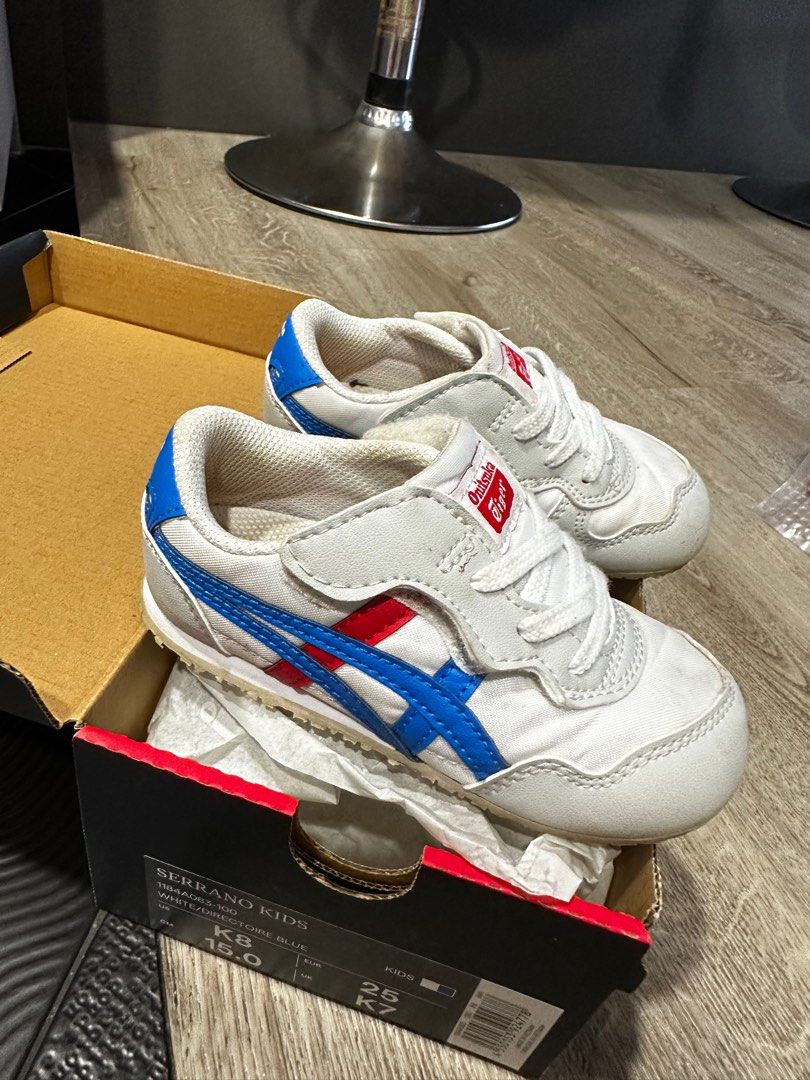 Onitsuka tiger hotsell serrano kids silver
