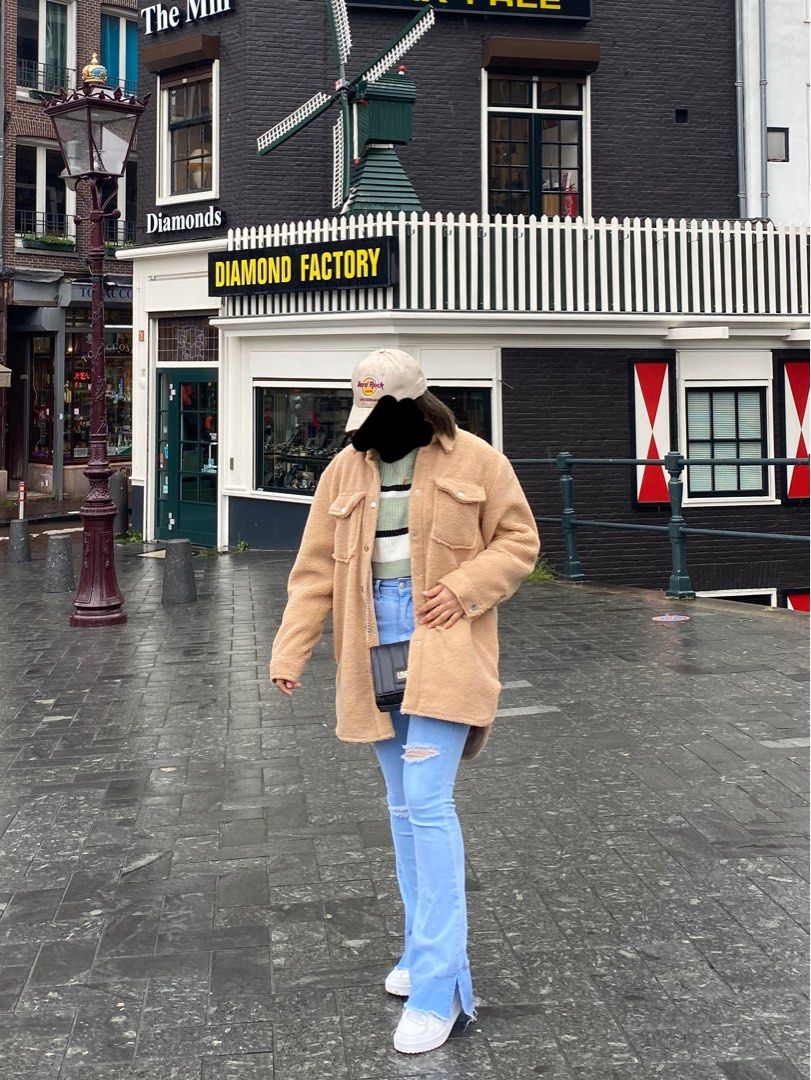 Onlemily teddy jacket otw best sale