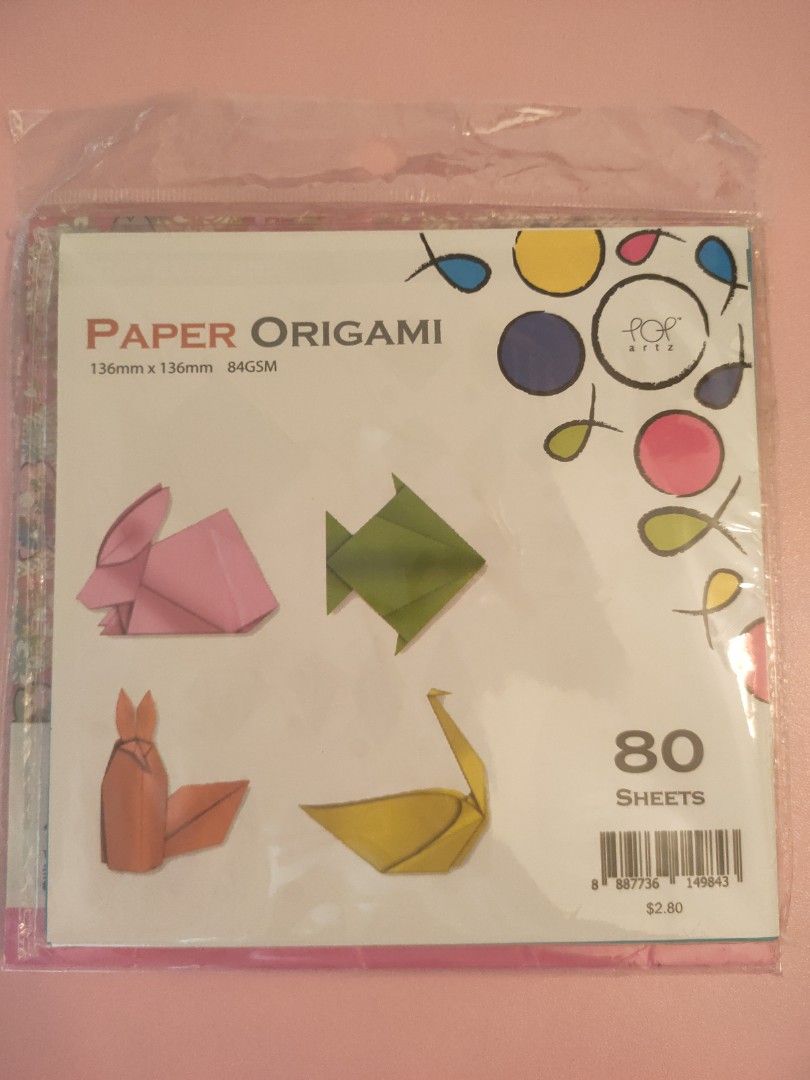 Origami Paper From Daiso and Craft Stores, Hobbies & Toys, Stationery