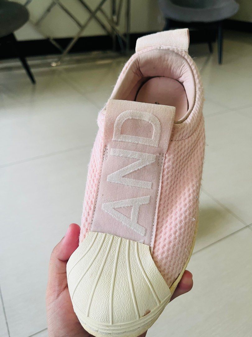 Adidas superstar slip on rosa online