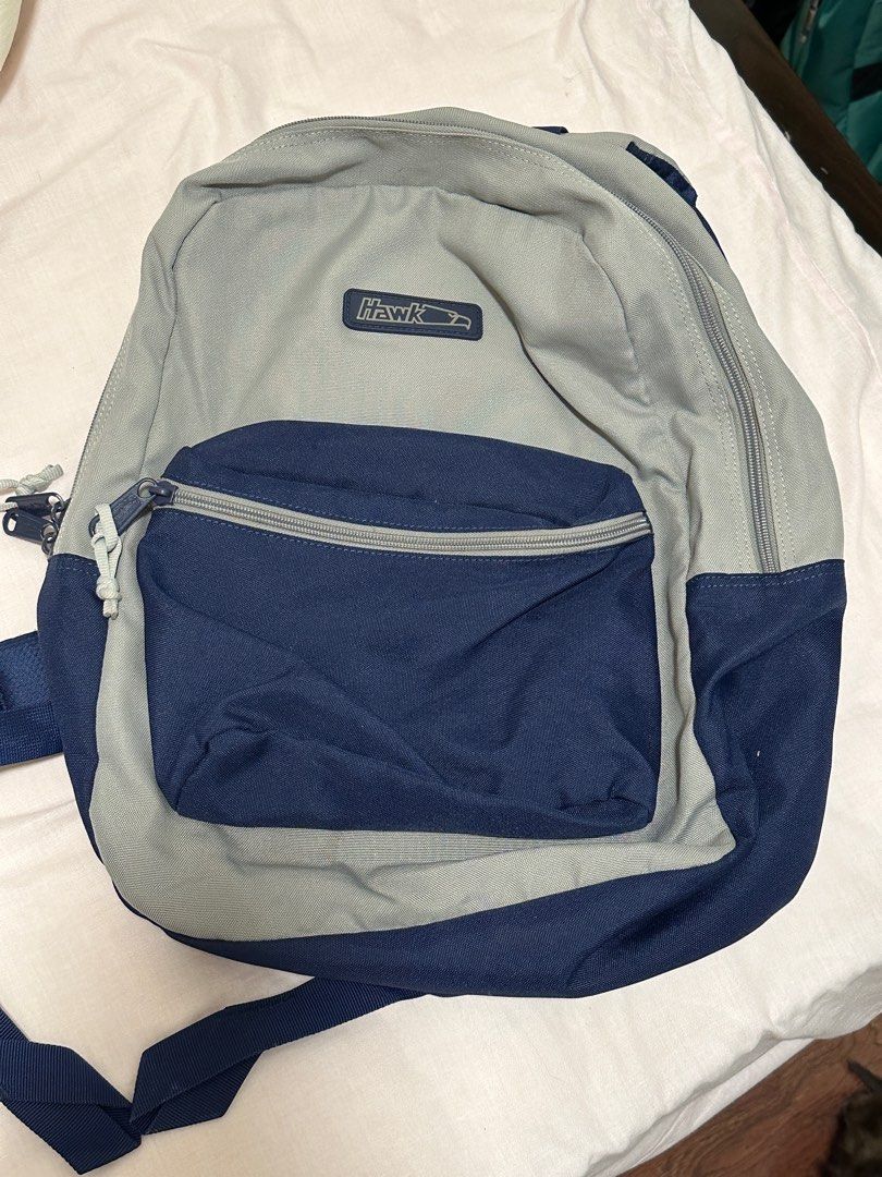Original Hawk Bag Gray and Navy Blue Men s Fashion Bags