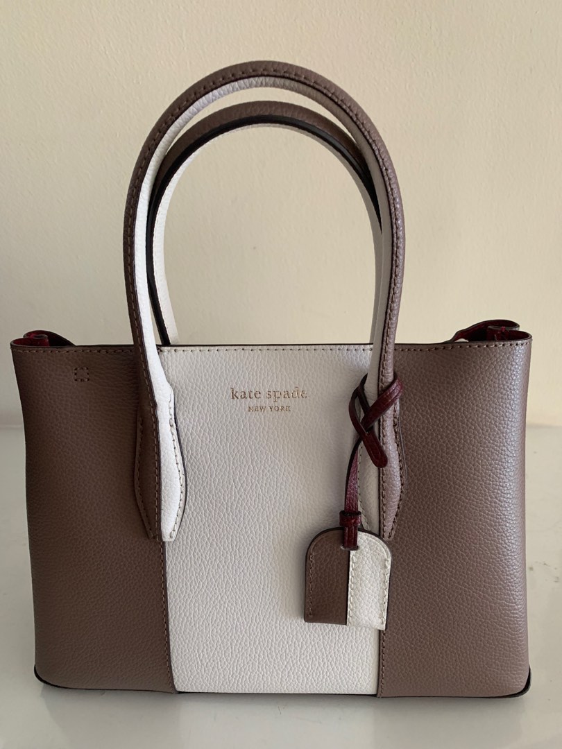 Eva split handle small top zip satchel store