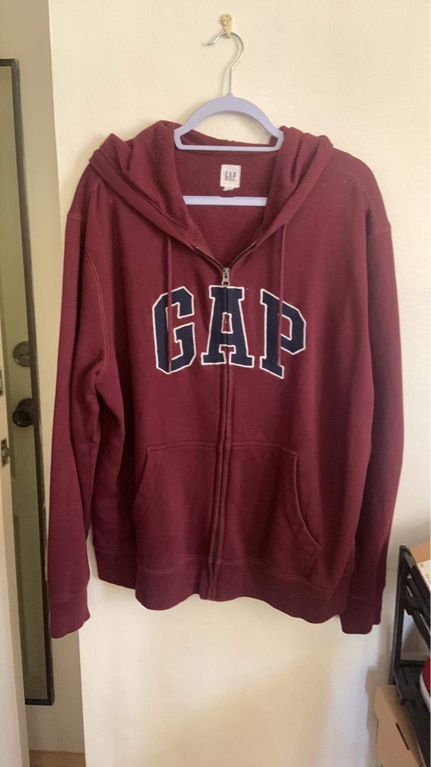 Gap hoodie maroon clearance