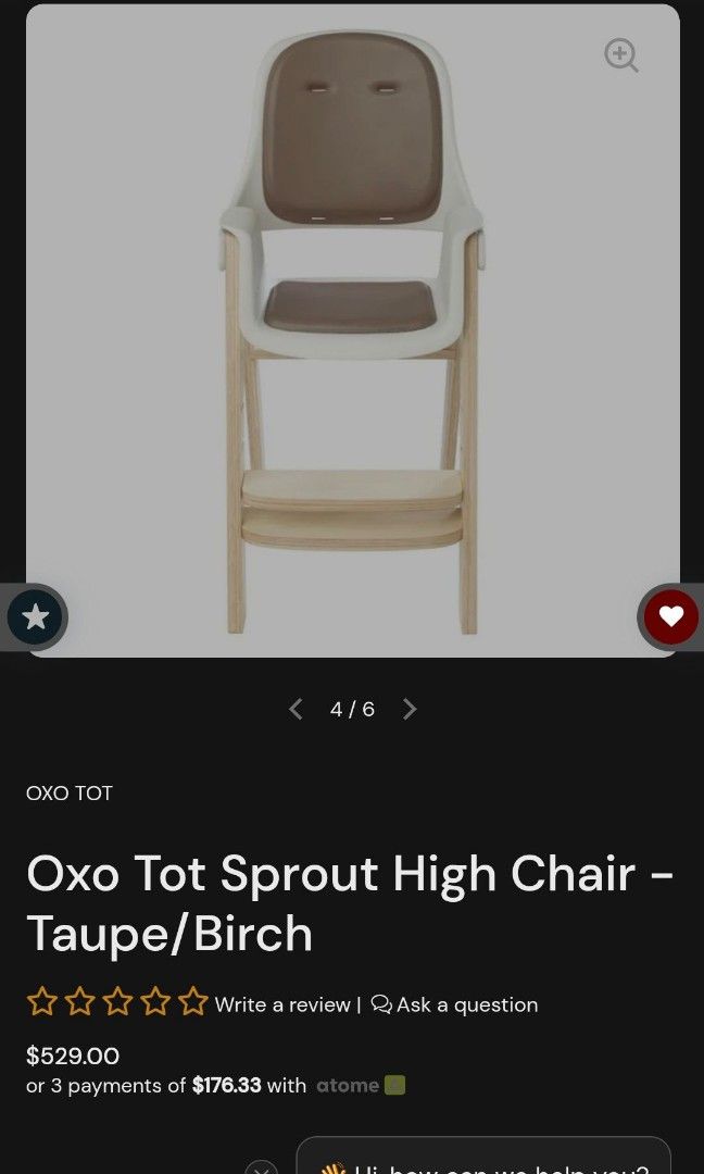 Oxo hotsell high chair