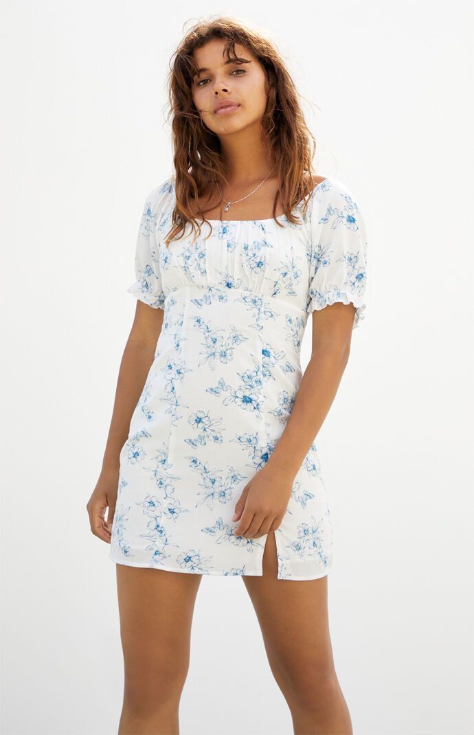Lottie moss tie front shift dress top