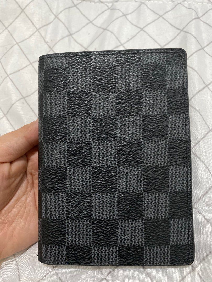 Passport Holder LV black on Carousell