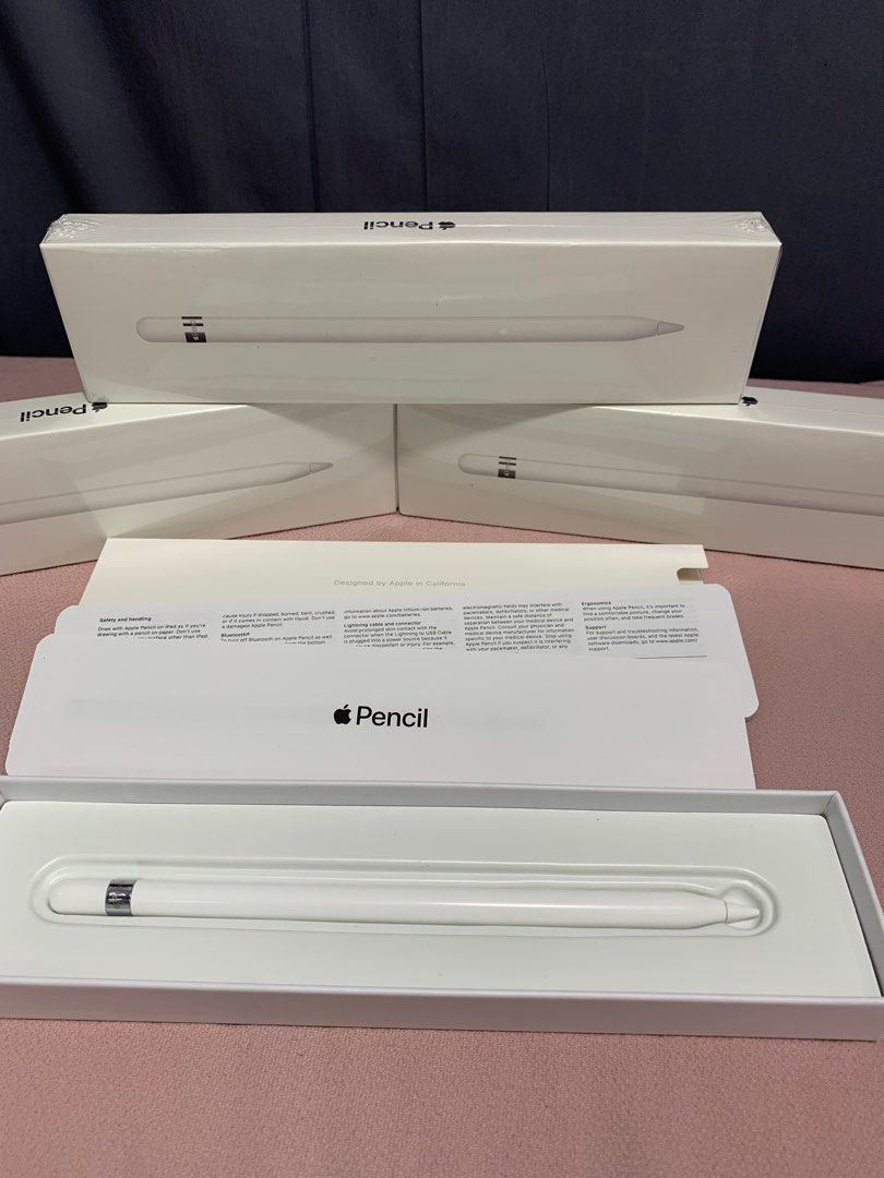 PENCIL 1ST GENERATION | msg at 09637592989 (Category: Other Mobile & Gadget Accessories) located in San Juan City. Submitted by seller_accessories (Listing ID 1250059117, Image 1). Description: - palm rejection - tilt sensitivity - magnetic cap, lightning charger - battery percentage on widget - bluetooth connection - no lag / smooth - with warranty - not compatible for 10th gen and any ipad with 2017 model or below pm for more deets .