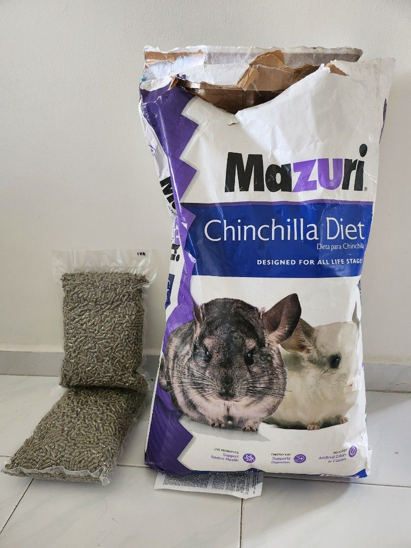 Chinchilla Mazuri pellets 1kg pack new stocks Pet Supplies Pet Food on Carousell