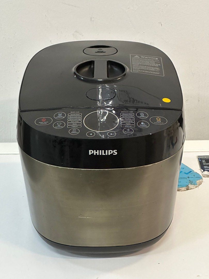 PHILIPS DELUXE COLLECTION ALL IN ONE COOKER 6L HD2145 62 Condition 8 10 80 Kim 88118368 TV Home Appliances Kitchen Appliances Cookers on Carousell
