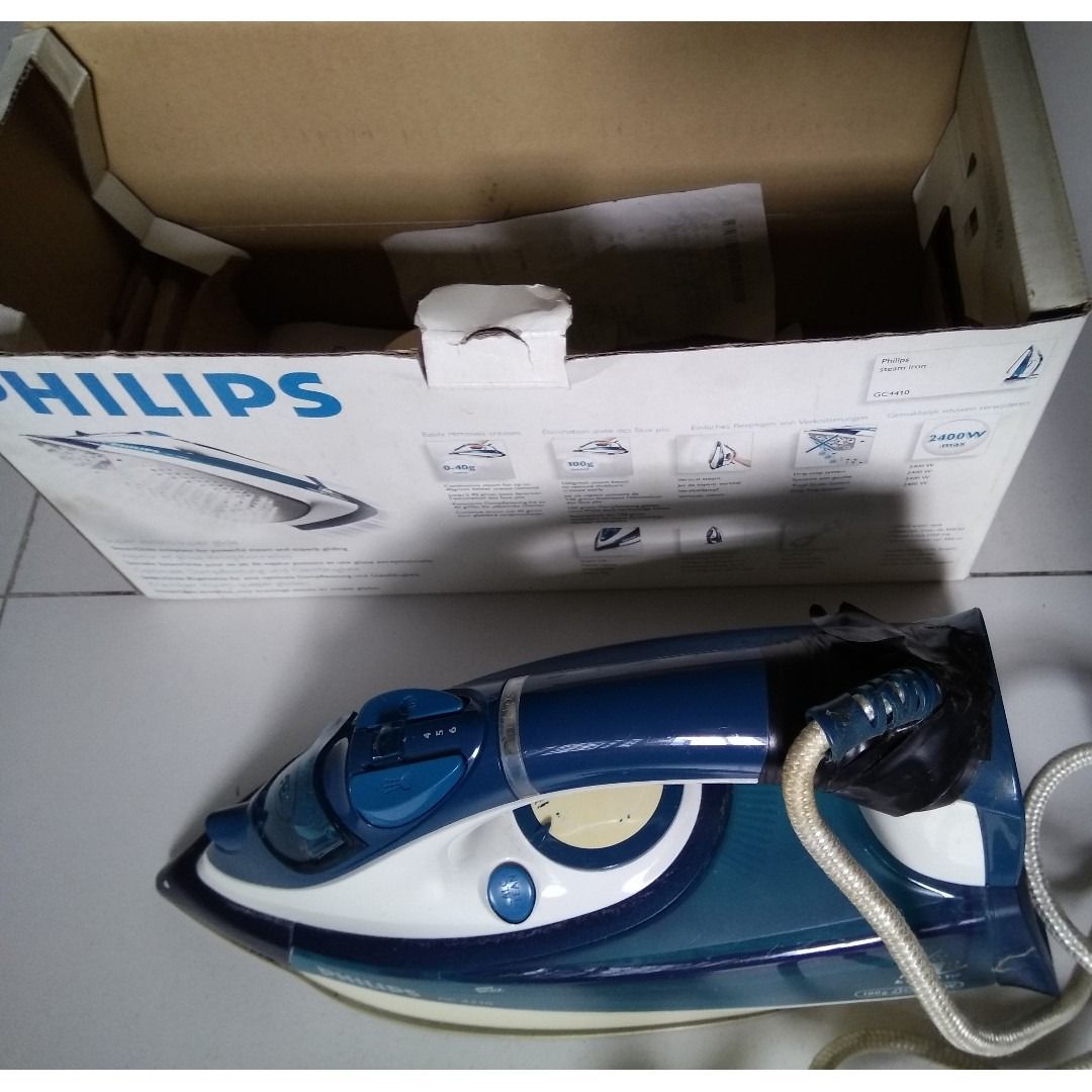 Philips Steam Iron, Powerful and Easy to Use, Ideal for All Kinds of