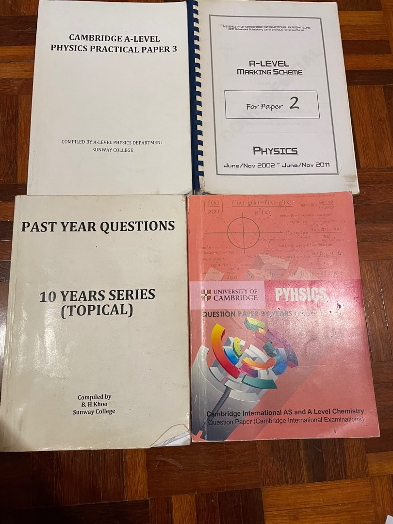 Physics cambridge a level past year hobbies toys books magazines