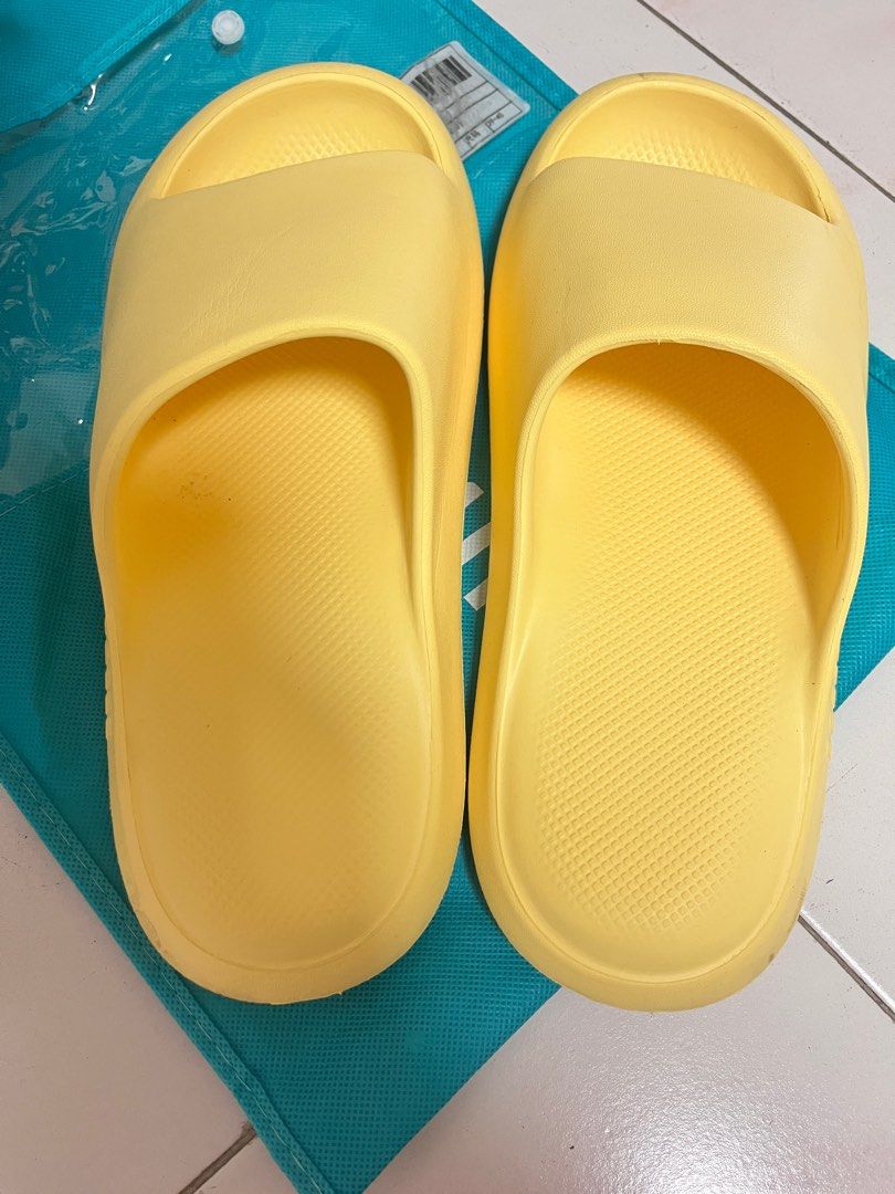 Yellow slippers sale