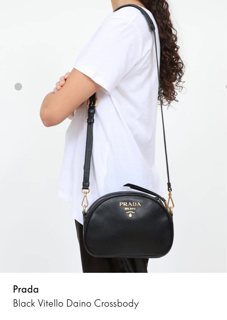 Prada Halfmoon Crossbody Bag (Excellent Condition), Women's Fashion, Bags u0026  Wallets, Cross-body Bags on Carousell