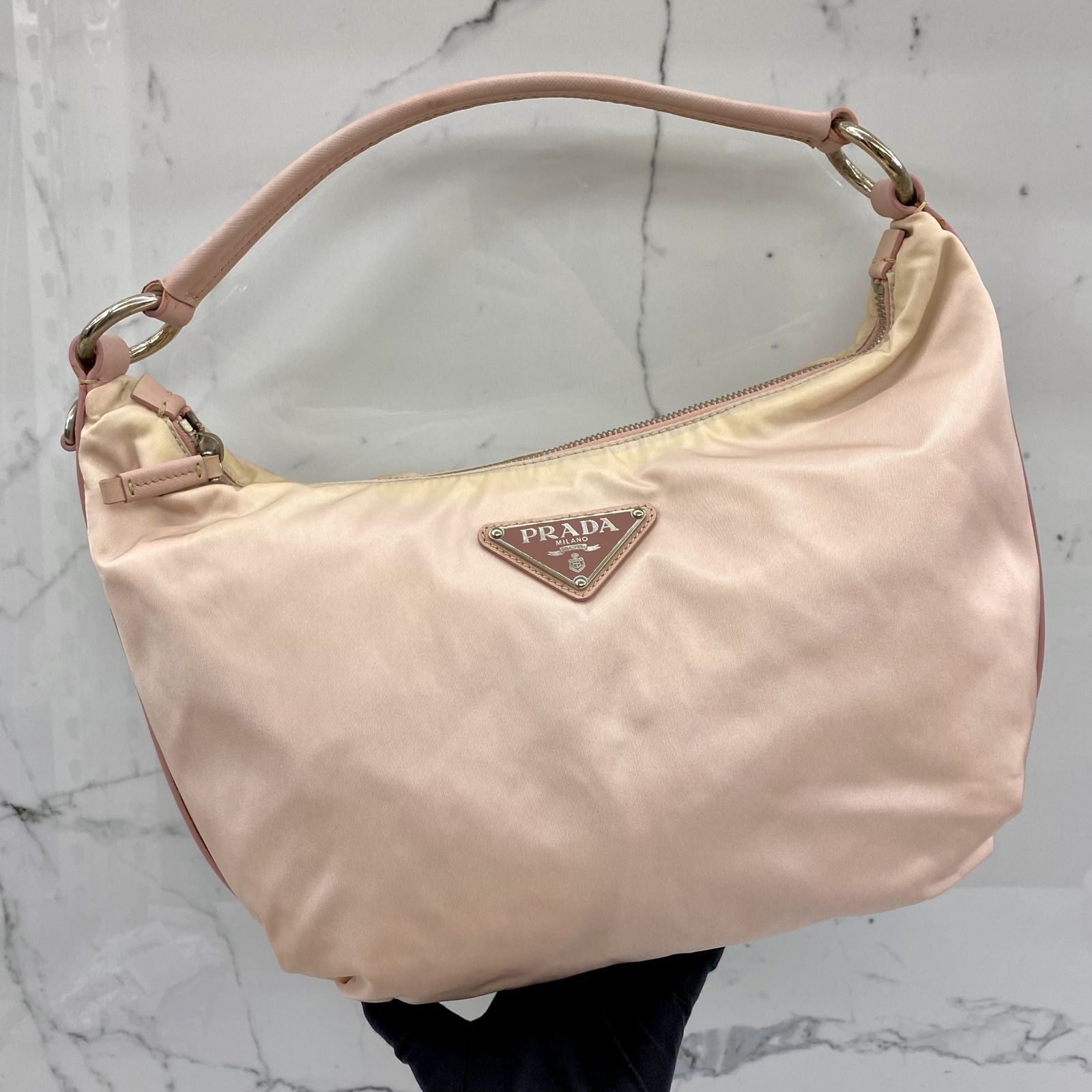Prada Re-Edition 2000 Pink Nylon Shoulder Bag, Luxury, Bags & Wallets on  Carousell