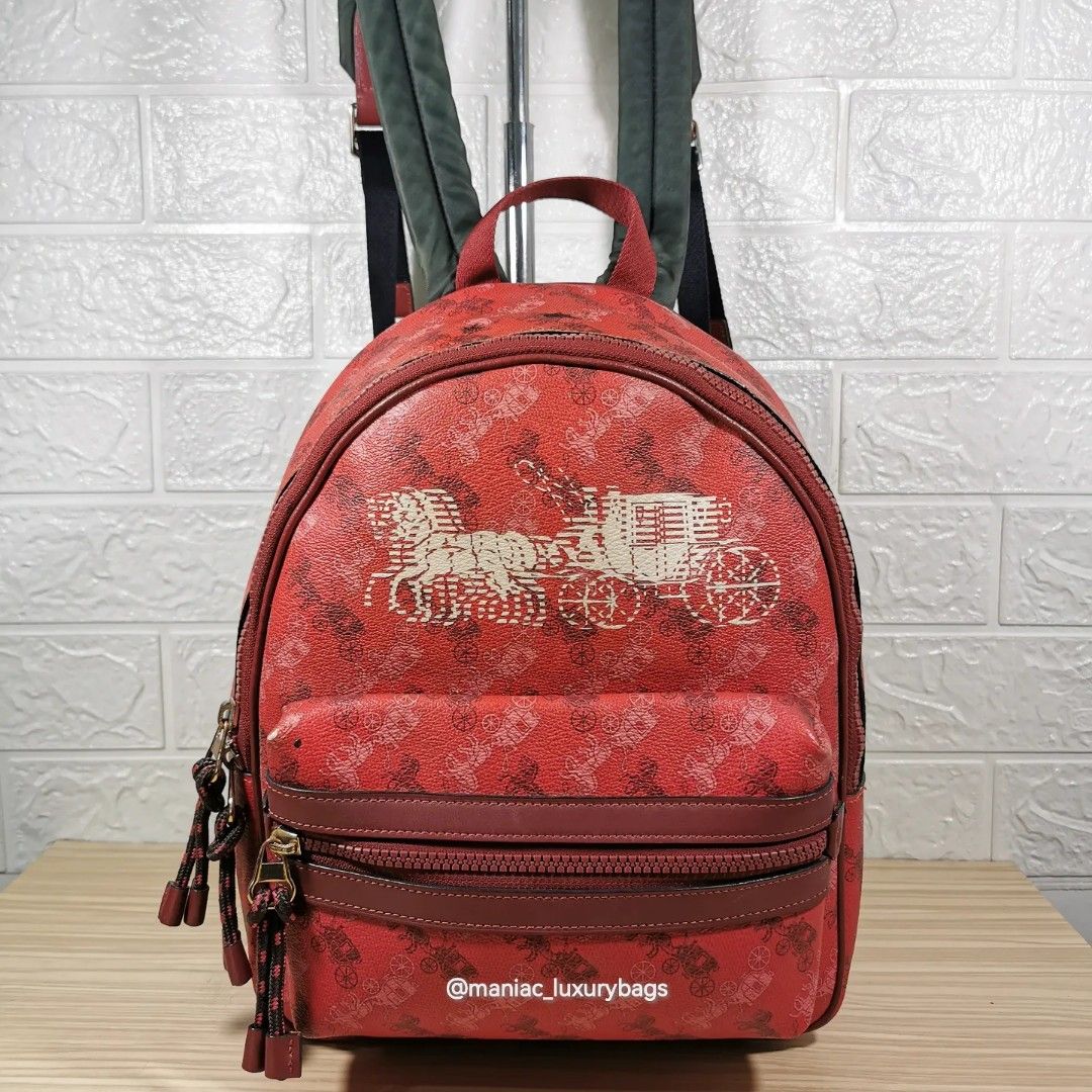 Coach vale medium charlie backpack online