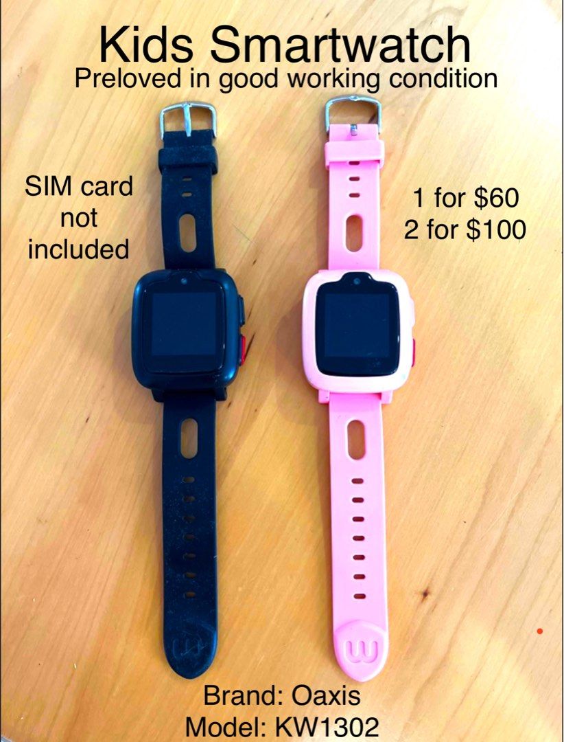 Preloved Kids Smart Watch, Mobile Phones Gadgets, Wearables