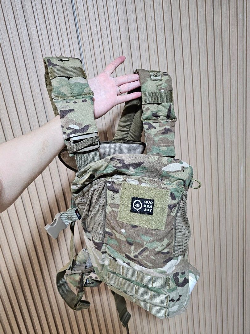 Multicam baby carrier top