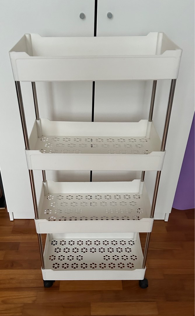 Rack with wheels, 89cm height, Furniture & Home Living, Furniture ...