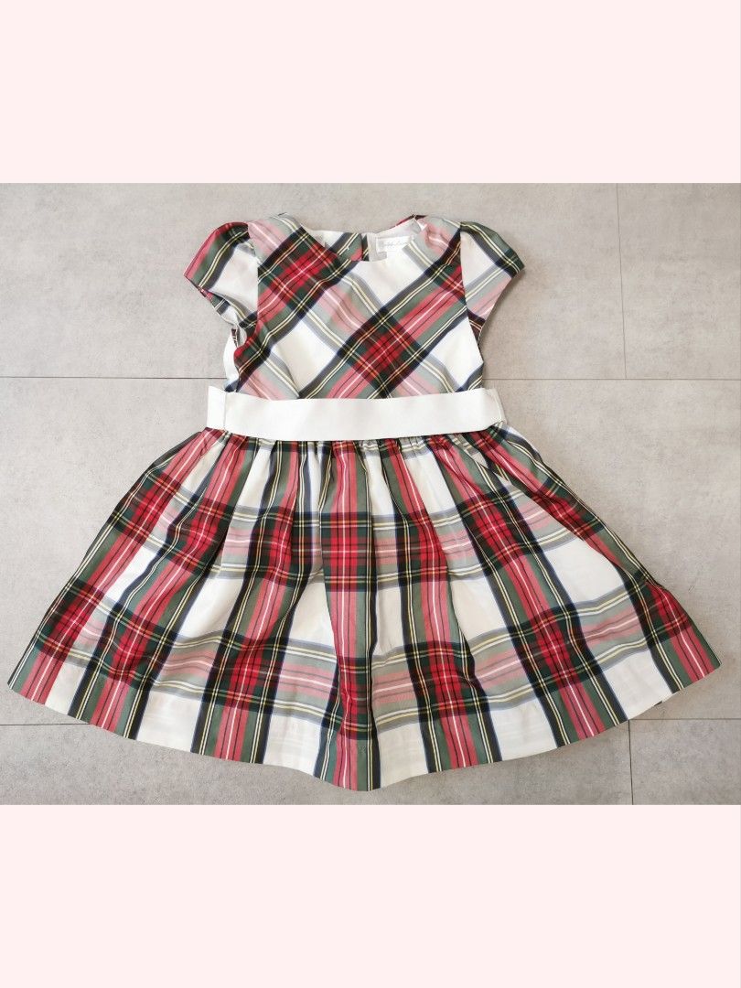 Ralph lauren plaid outlet dress baby