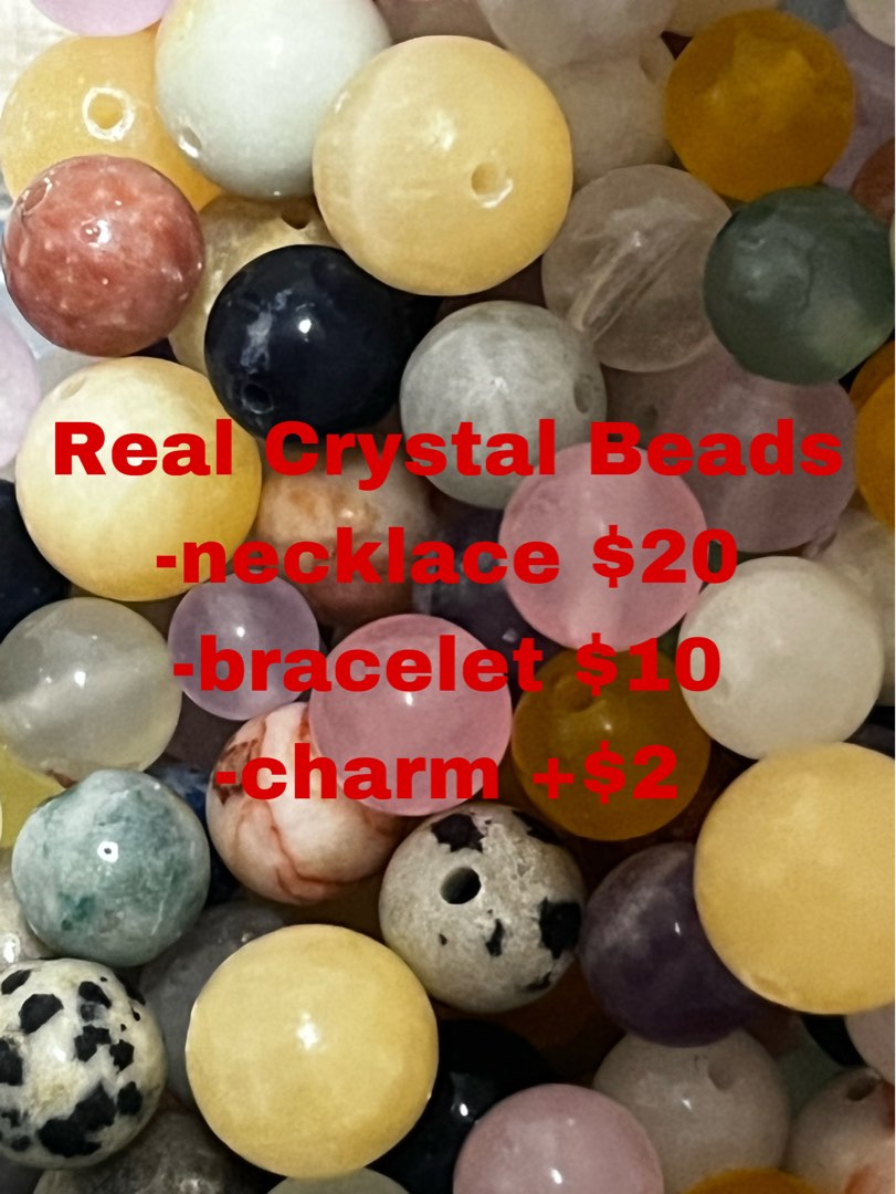 Genuine crystal deals beads
