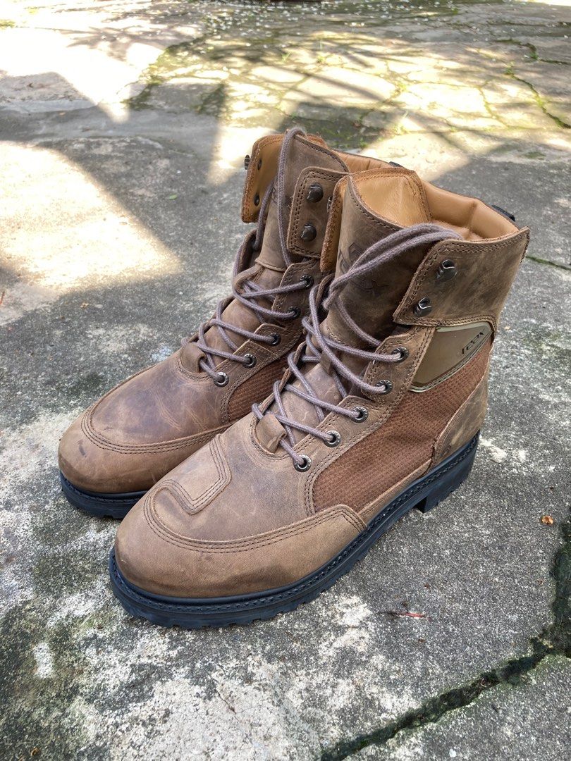REAX Motorcycle Boots UK 11 Men s Fashion Footwear Boots on