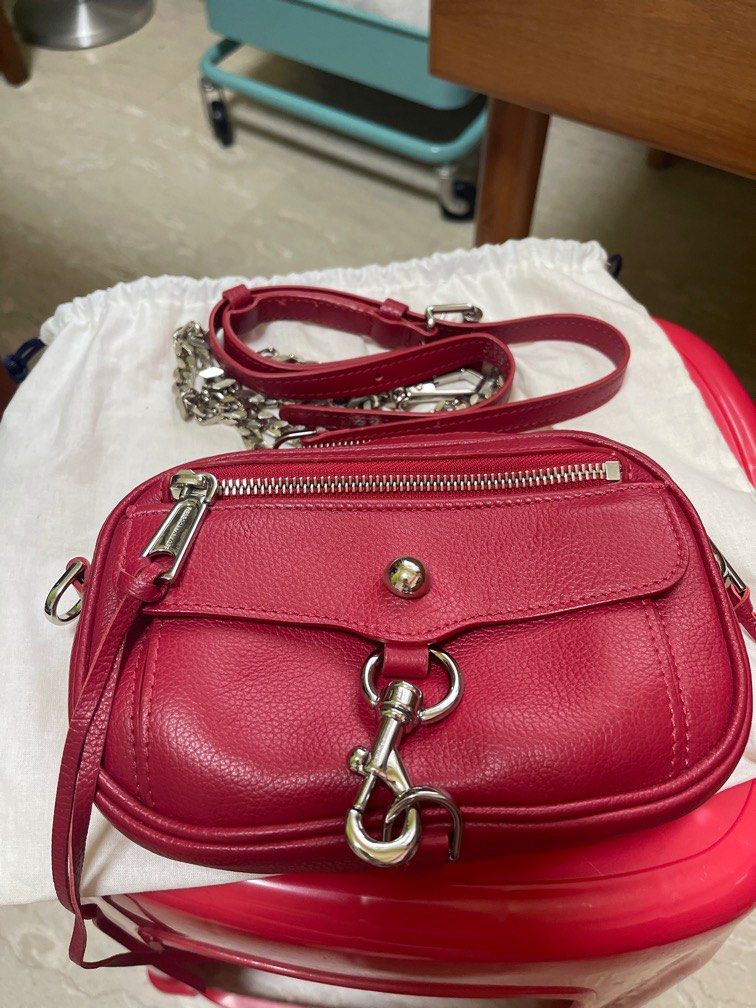 Rebecca minkoff sales red crossbody