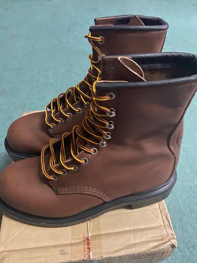 Sepatu boot red wing clearance