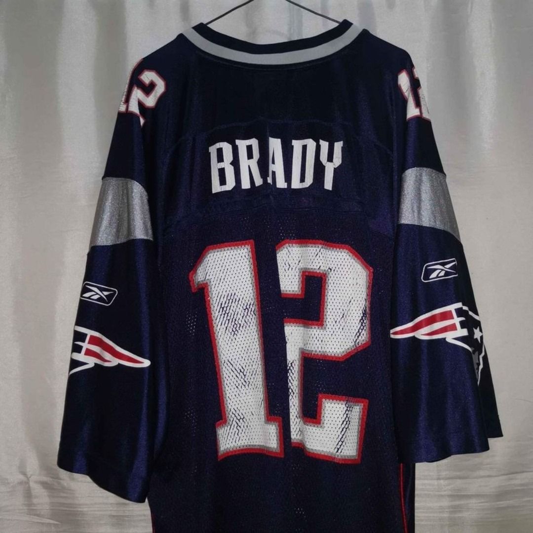 Reebok x NFL: New England Patriots, Tom Brady Football Jersey