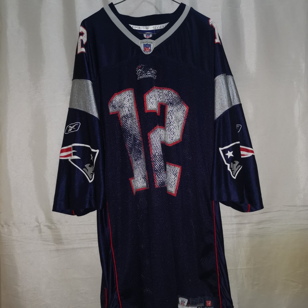 Reebok x NFL: New England Patriots, Tom Brady Football Jersey