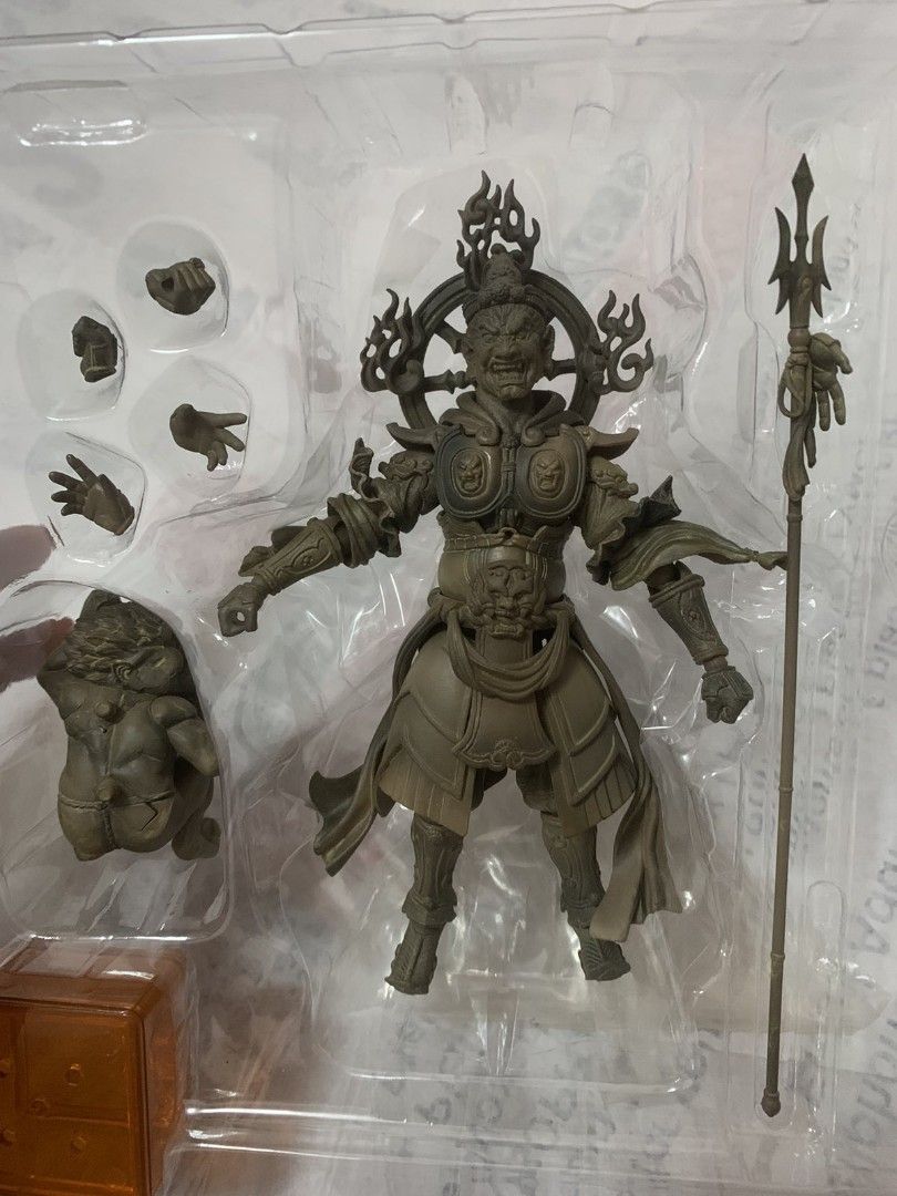 Figurine Articulée Revoltech Kaiyodo #005 Jikokuten - Version Bois, Takeya, Neuve
