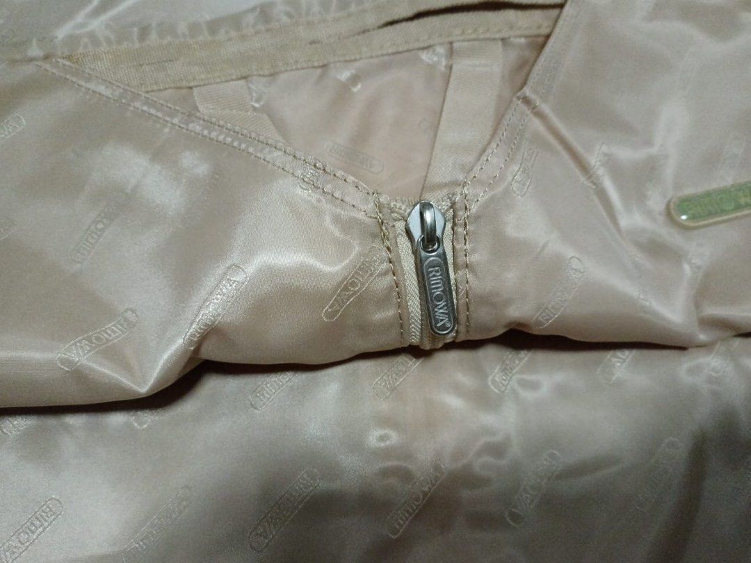 Rimowa Trifold Garment Bag Beige, Hobbies & Toys, Travel, Travel