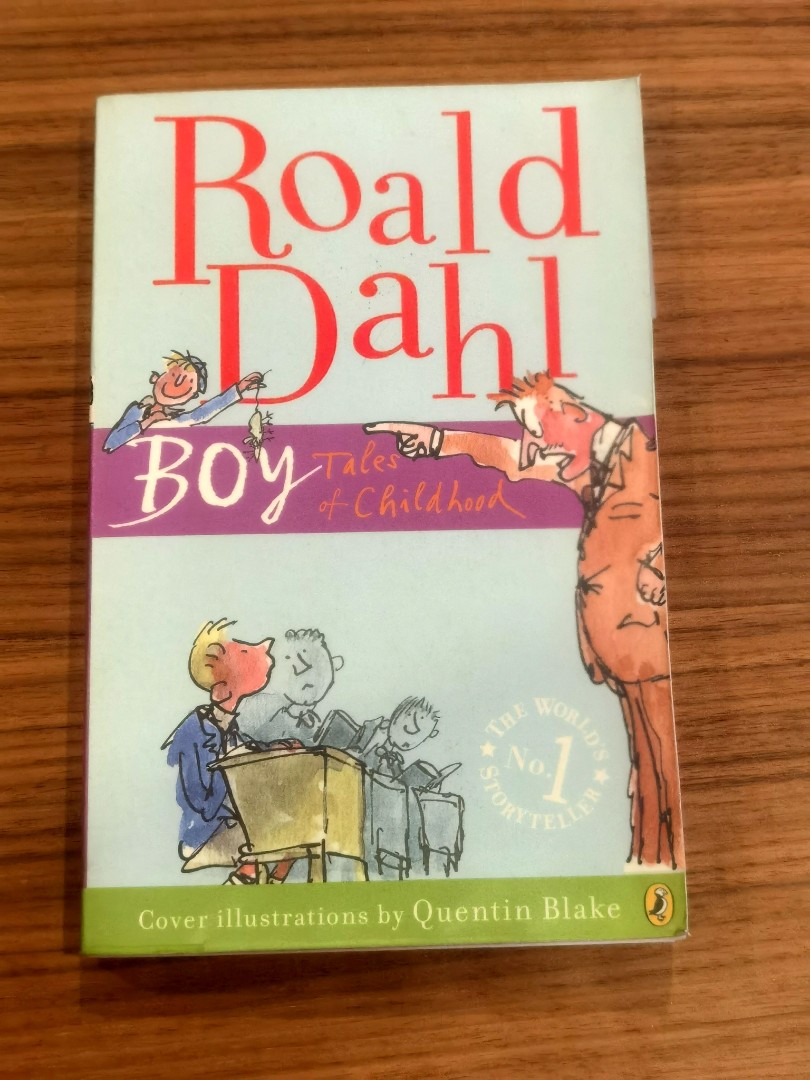 Roald　Books　Hobbies　Boy　Children　Book,　Dahl　Of　Tales　Story　on　Childhood　Toys,　Storybooks　Magazines,　Carousell