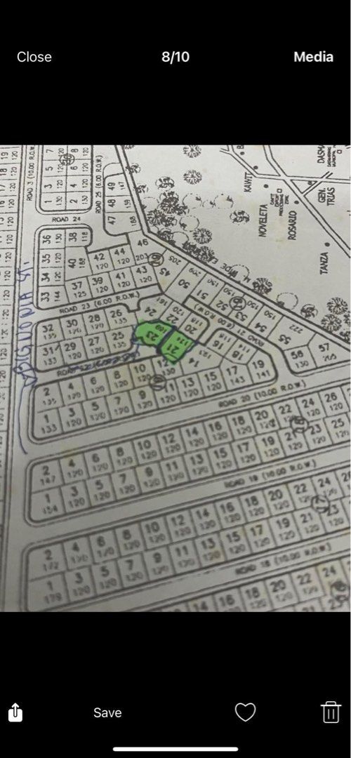 Robinson Vineyard subdivision lot along Emilio Aguinaldo in Dasma