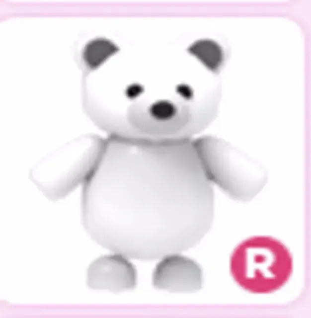 Roblox Adopt me - Ride Polar Bear Pet, 電子遊戲, 電子遊戲, 其他 - Carousell