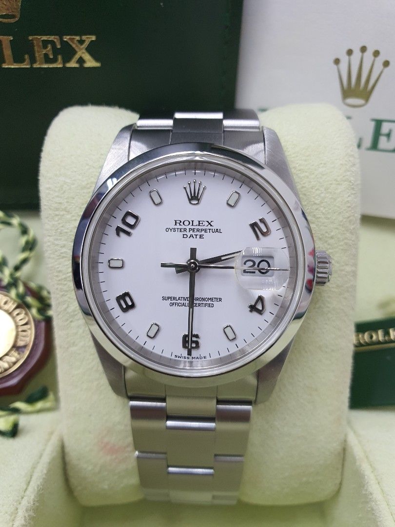 Rolex oyster perpetual date hotsell 15200