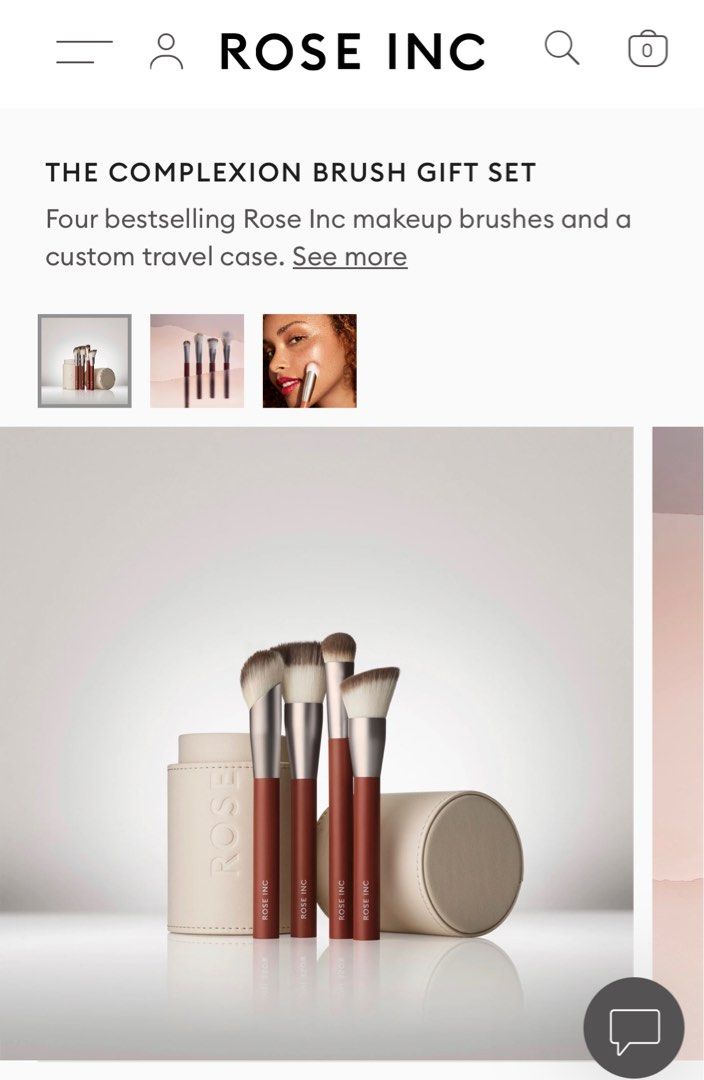 Makeup Brush Cylinder Case – Rose Inc