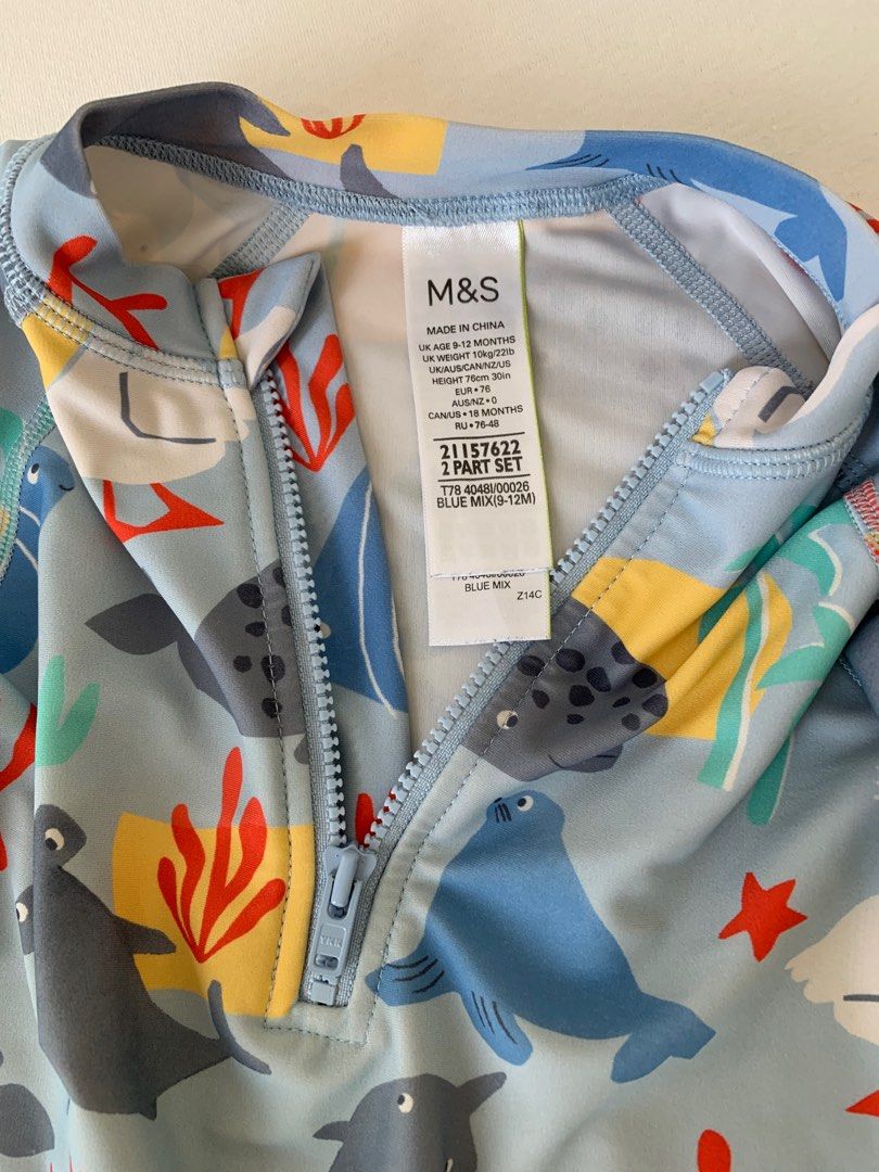 Marks and spencer baby swimwear store