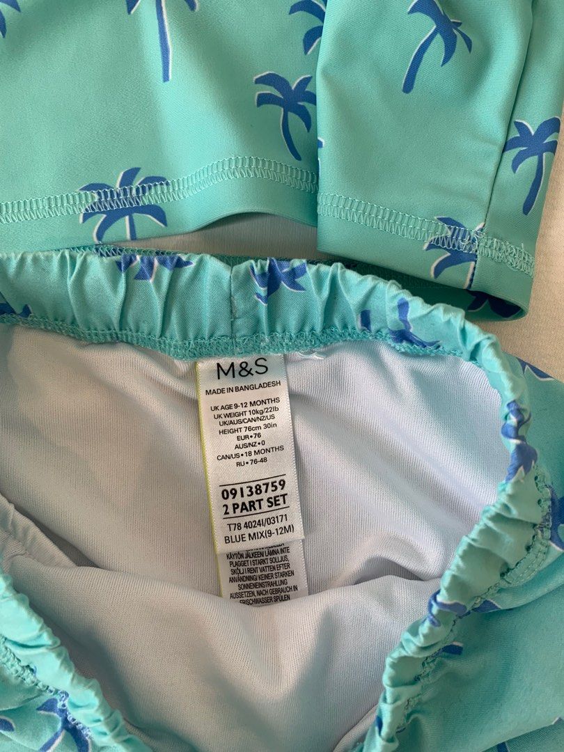 M and s clearance baby swimwear