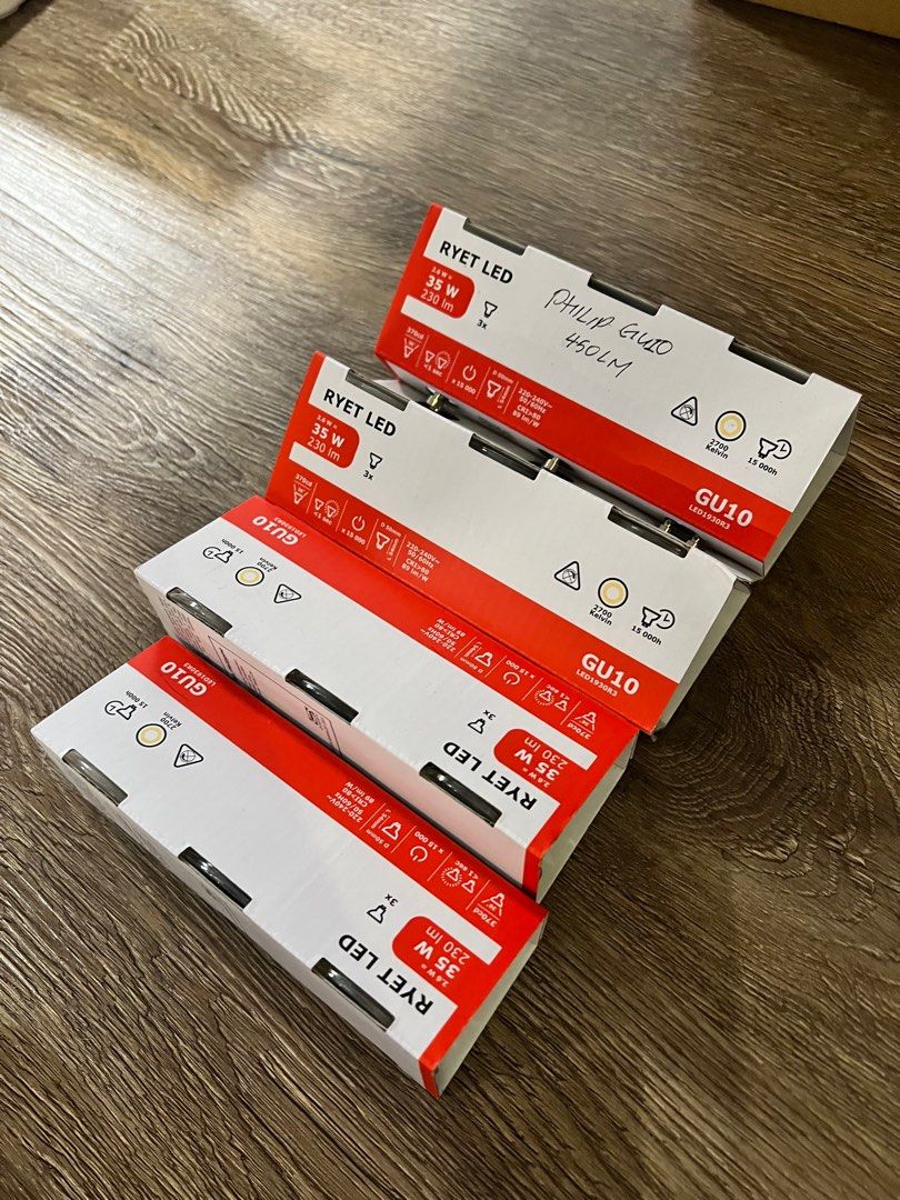 Ikea deals ryet gu10