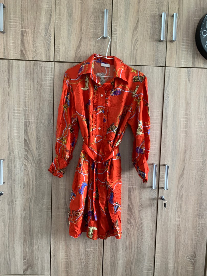 Sandro silk dress sales