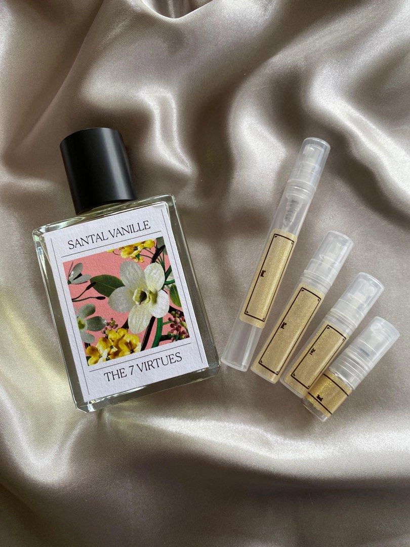 Santal Vanille Decants by The Virtues, Beauty Personal Care