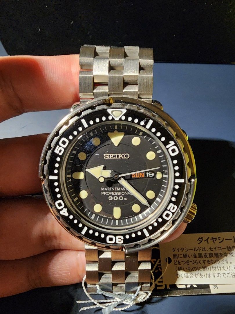 Seiko tuna stainless steel hot sale