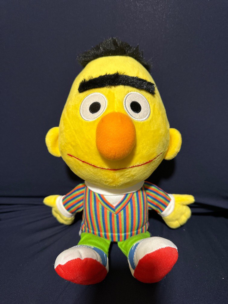 Sesame Street Bert Plush, Hobbies & Toys, Toys & Games on Carousell