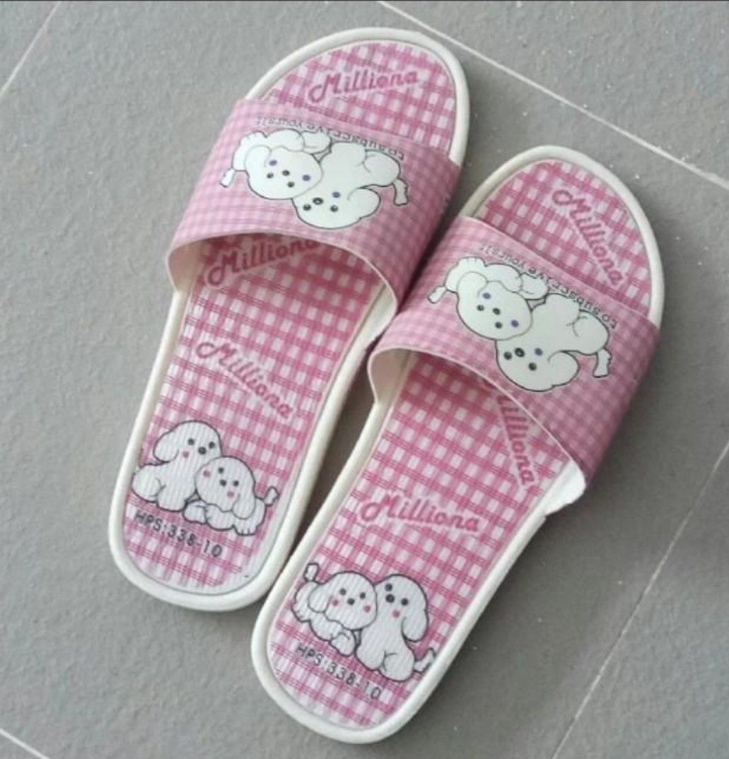 Girls top pink slippers