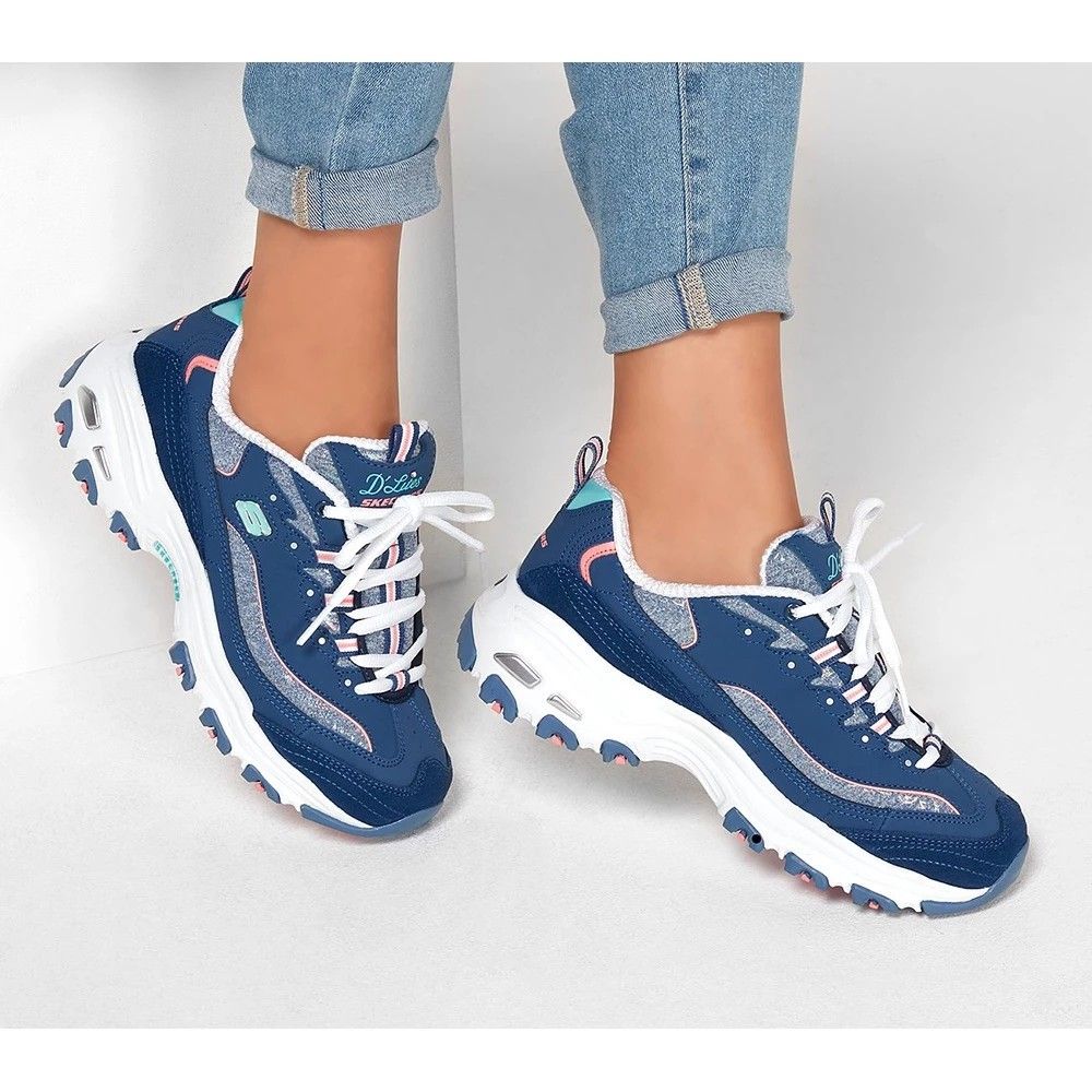 Skechers d'lites azul hotsell